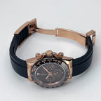40mm Brown Chocolate | VK63 Daytona Quartz Chronograph