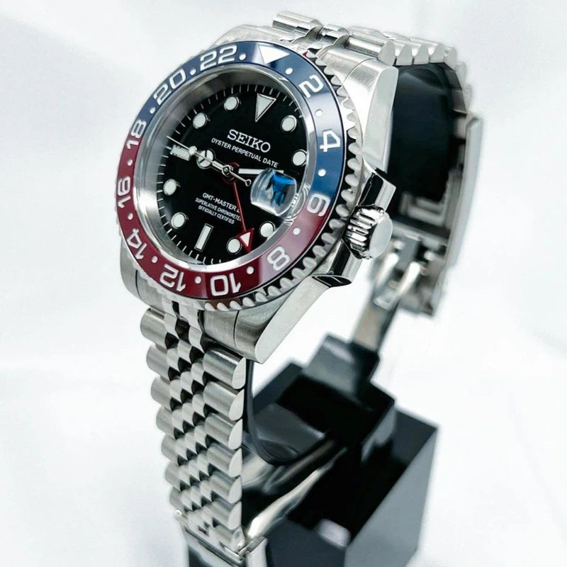 40mm Ceramic Pepsi GMT-Master II Automatic nh34