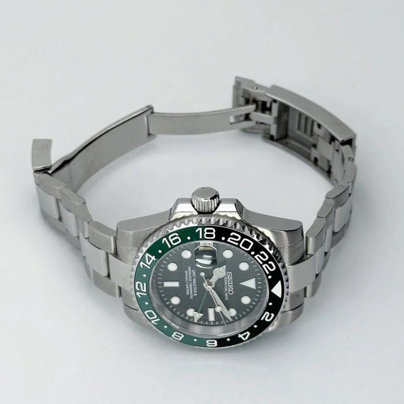 40mm Lefty Sprite GMT NH34 | Oyster Bracelet