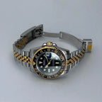40mm 2-Tone Steel Gold Bruce Wayne GMT | Automatic Watch