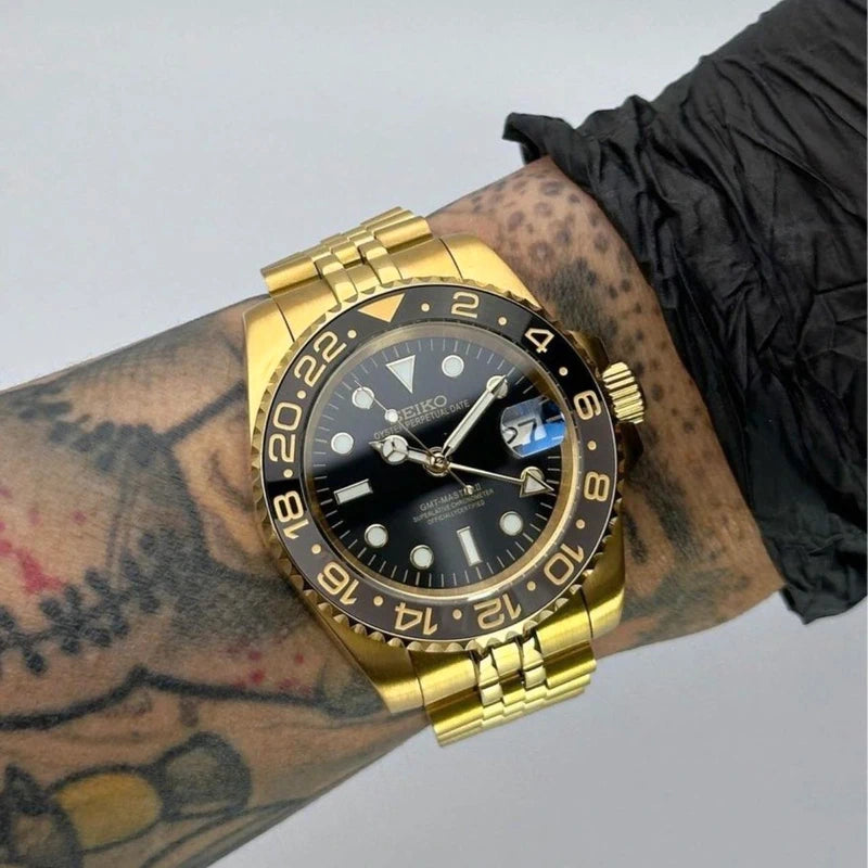 40mm Gold Bruce Wayne | Automatic GMT