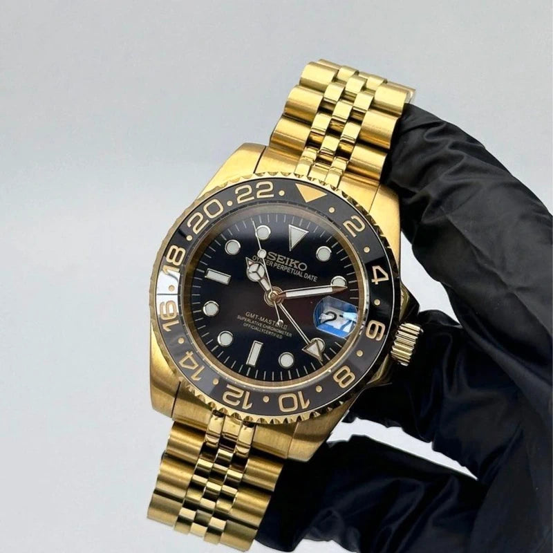 40mm Gold Bruce Wayne | Automatic GMT