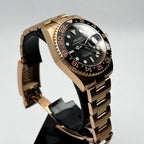 40mm Rose Gold GMT | Master Rootbeer Automatic Watch