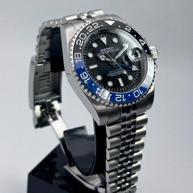 Batman 40mm GMT | NH34 Automatic Watch | Jubilee Bracelet