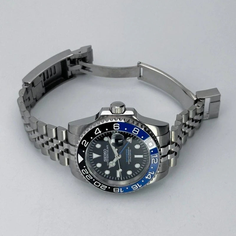 Batman 40mm GMT | NH34 Automatic Watch | Jubilee Bracelet