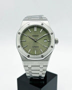 Olive Green Dial Silver AP | 41MM NH35