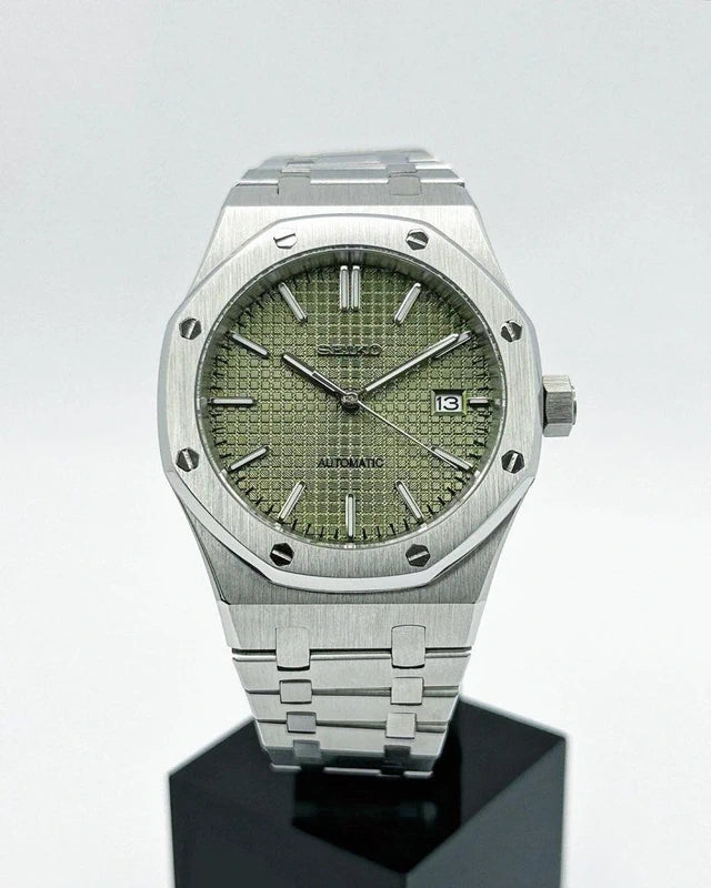Olive Green Dial Silver AP | 41MM NH35
