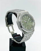 Olive Green Dial Silver AP | 41MM NH35