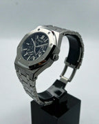 Silver Black Skeleton Royal Oak 41mm | NH70 Automatic Movement