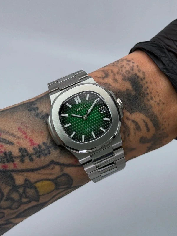 40mm Green Vignette | Nautilus Automatic Watch NH35