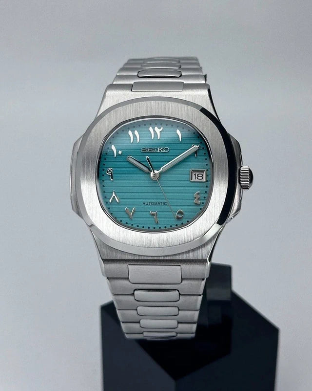 40mm Tiffany Blue Arabic Vignette | Nautilus Automatic Watch NH35