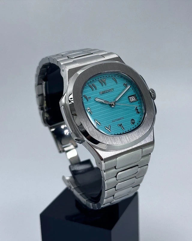 40mm Tiffany Blue Arabic Vignette | Nautilus Automatic Watch NH35