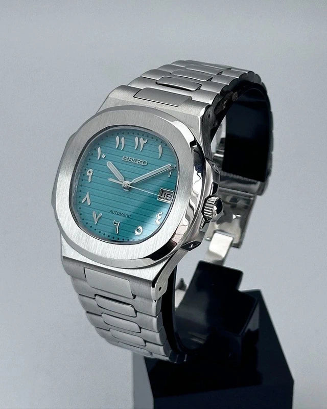 40mm Tiffany Blue Arabic Vignette | Nautilus Automatic Watch NH35
