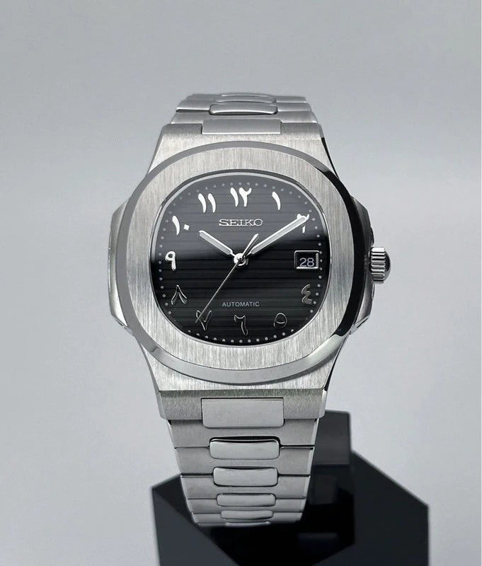 40mm Black Arabic Vignette | Nautilus Automatic Watch NH35