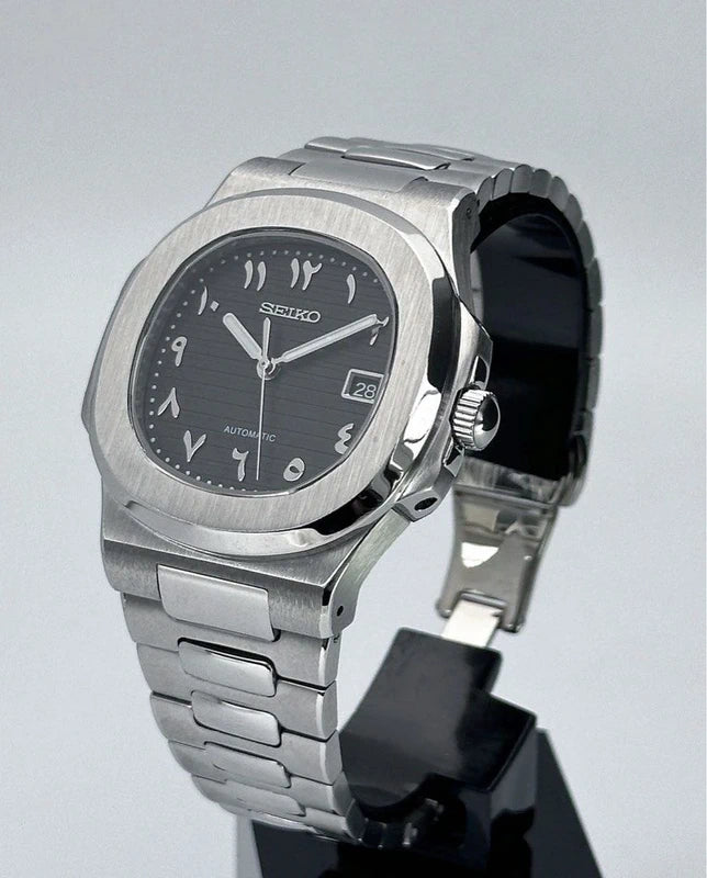 40mm Black Arabic Vignette | Nautilus Automatic Watch NH35