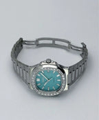 40mm Tiffany Blue Diamonds | Nautilus Automatic Watch NH35