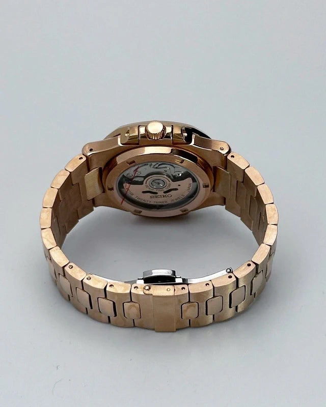 40mm Rose Gold Dial Diamonds | Nautilus Automatic Watch NH35