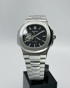 40mm Black Dial | Open Heart Nautilus Automatic Watch NH35