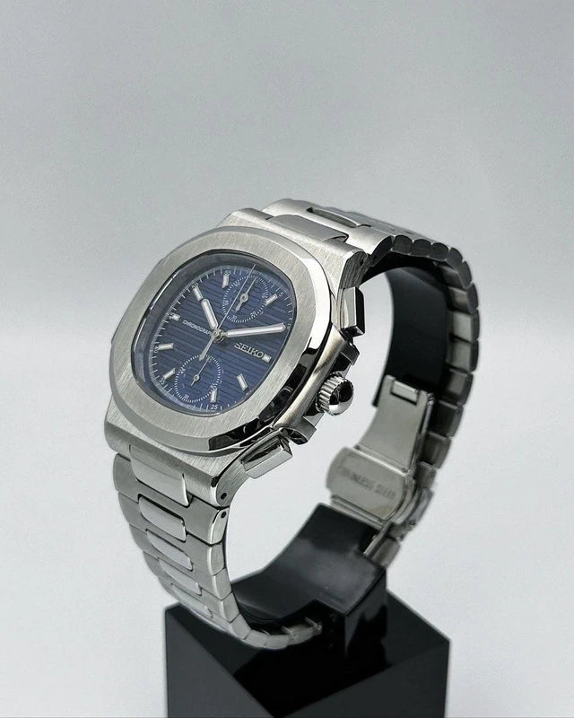 40mm Blue Quartz Chronograph | Nautilus VK67
