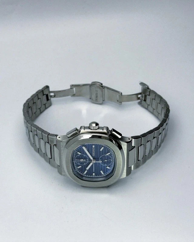 40mm Blue Quartz Chronograph | Nautilus VK67