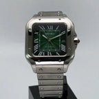 39mm Emerald Green Dial Santos | Automatic Watch NH35