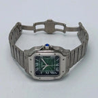 39mm Emerald Green Dial Santos | Automatic Watch NH35